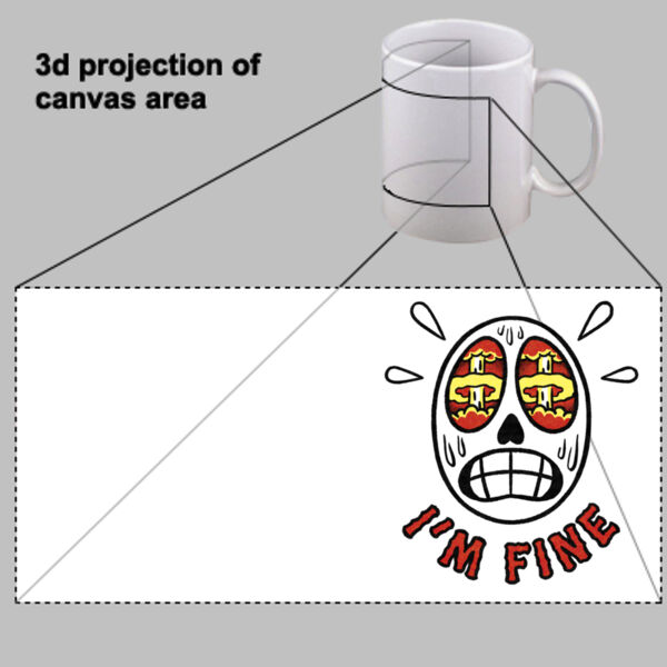 I'm Fine Mug Thumbnail
